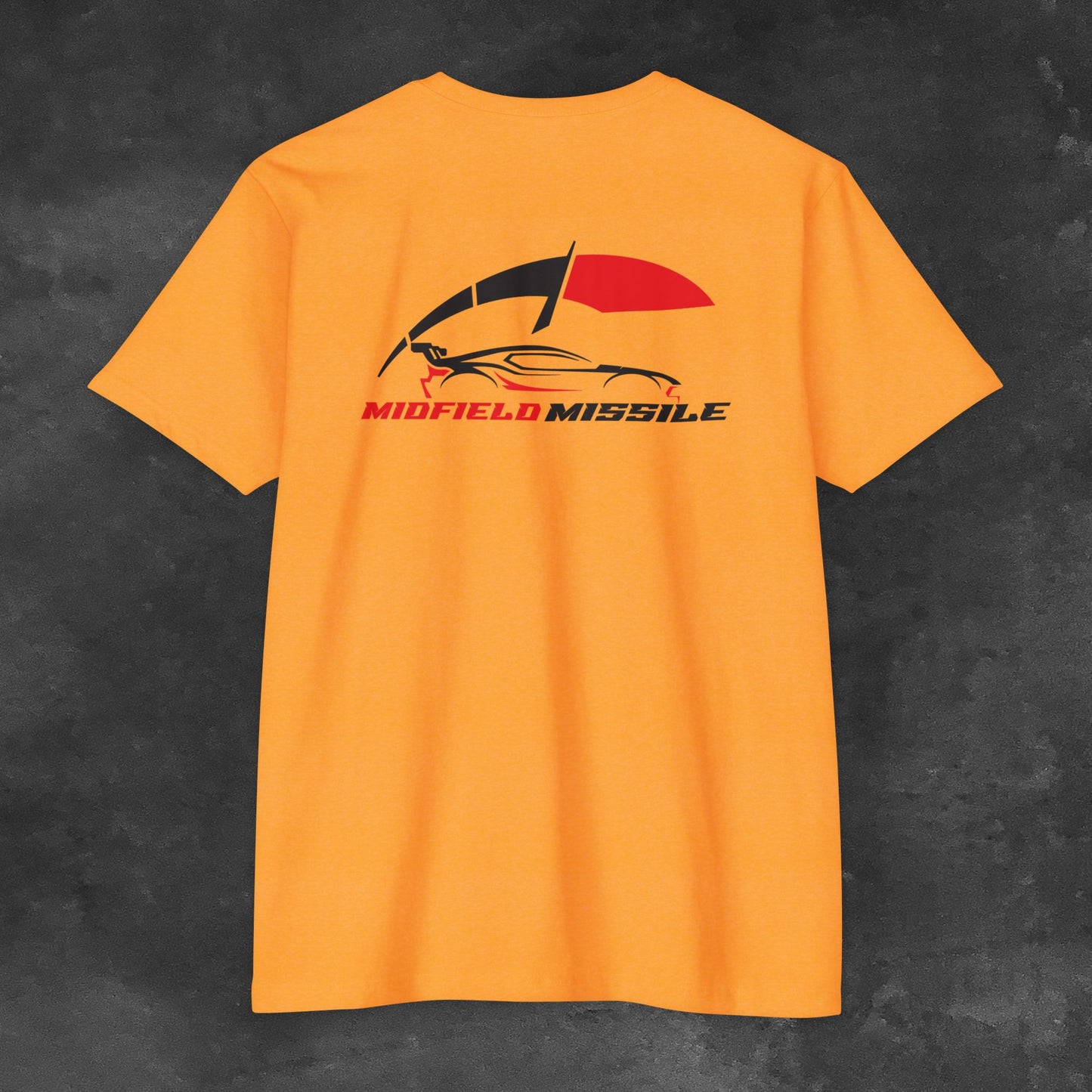 The Midfield Missle - Trackday Heroes Unisex T-Shirt, Funny Racing Tee, Gift for Car Enthusiasts, Track Day Apparel, Casual Comfortable Top
