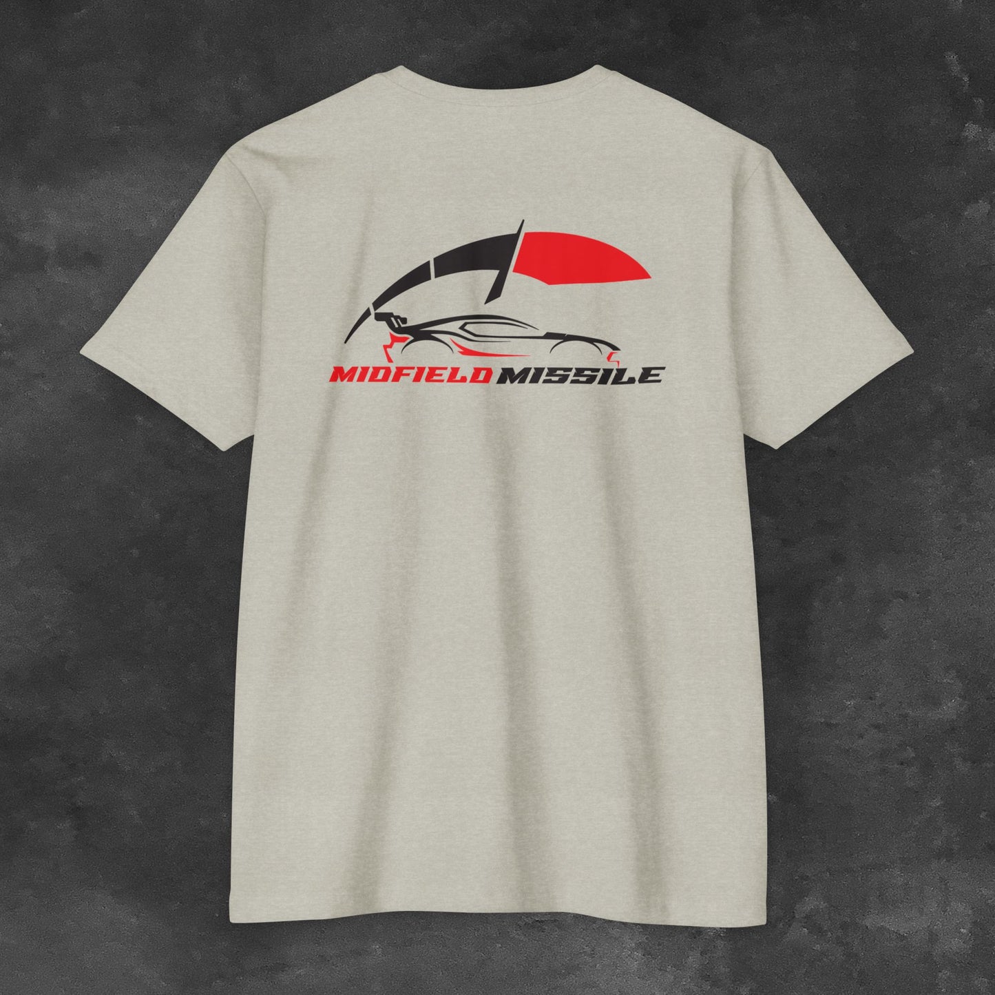 The Midfield Missle - Trackday Heroes Unisex T-Shirt, Funny Racing Tee, Gift for Car Enthusiasts, Track Day Apparel, Casual Comfortable Top