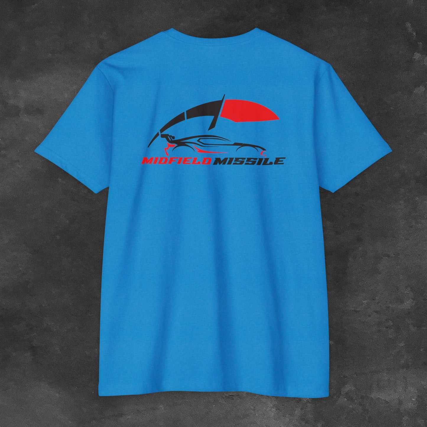 The Midfield Missle - Trackday Heroes Unisex T-Shirt, Funny Racing Tee, Gift for Car Enthusiasts, Track Day Apparel, Casual Comfortable Top