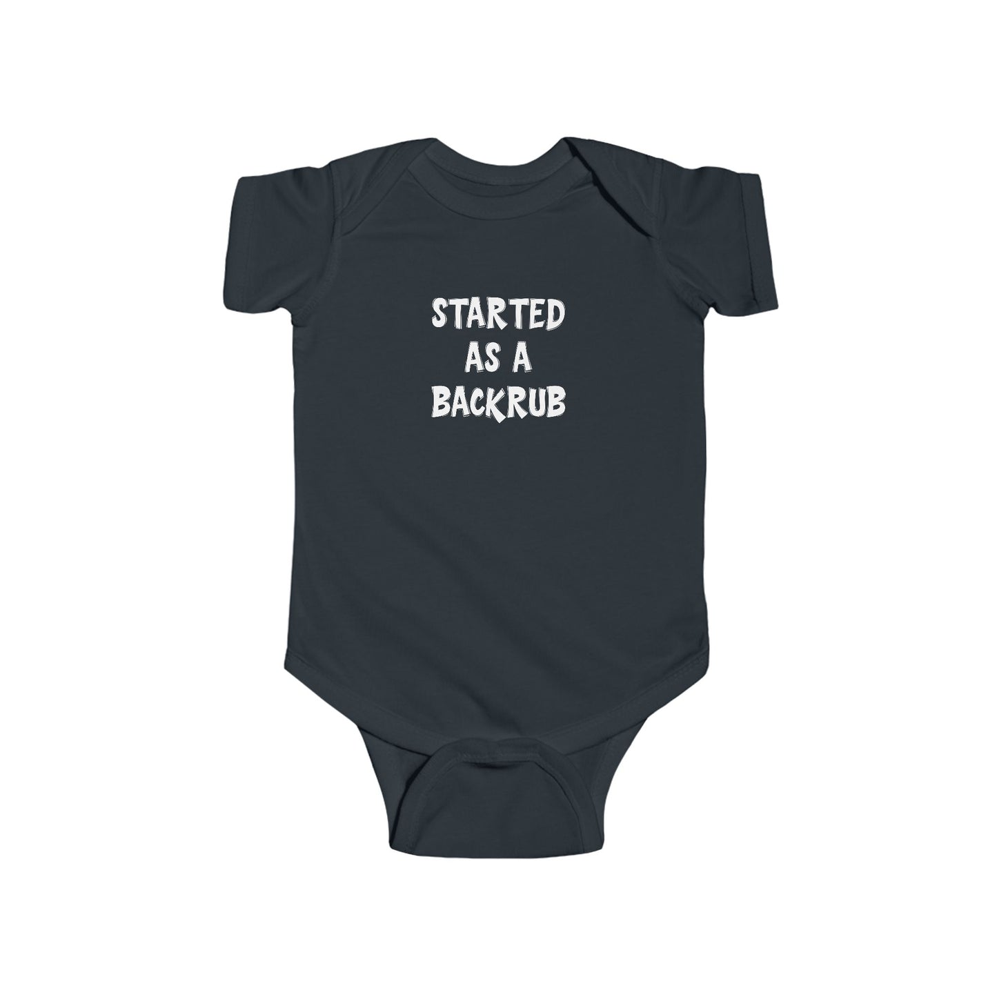 Backrubs Infant Bodysuit