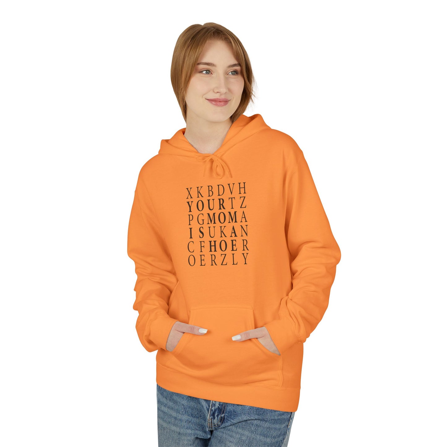 Your mom is a hoe   Fleece Hoodie