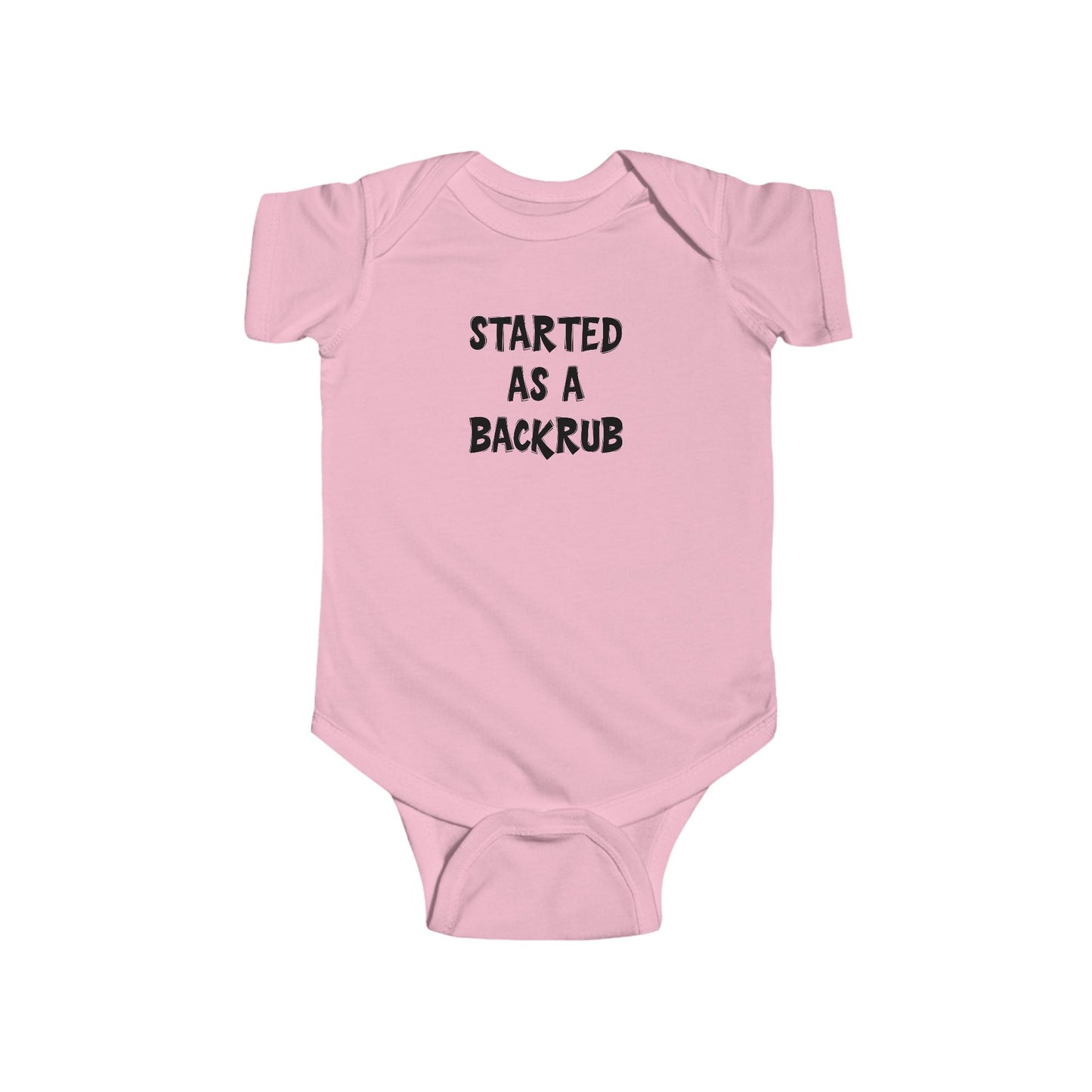 Backrubs Infant Bodysuit