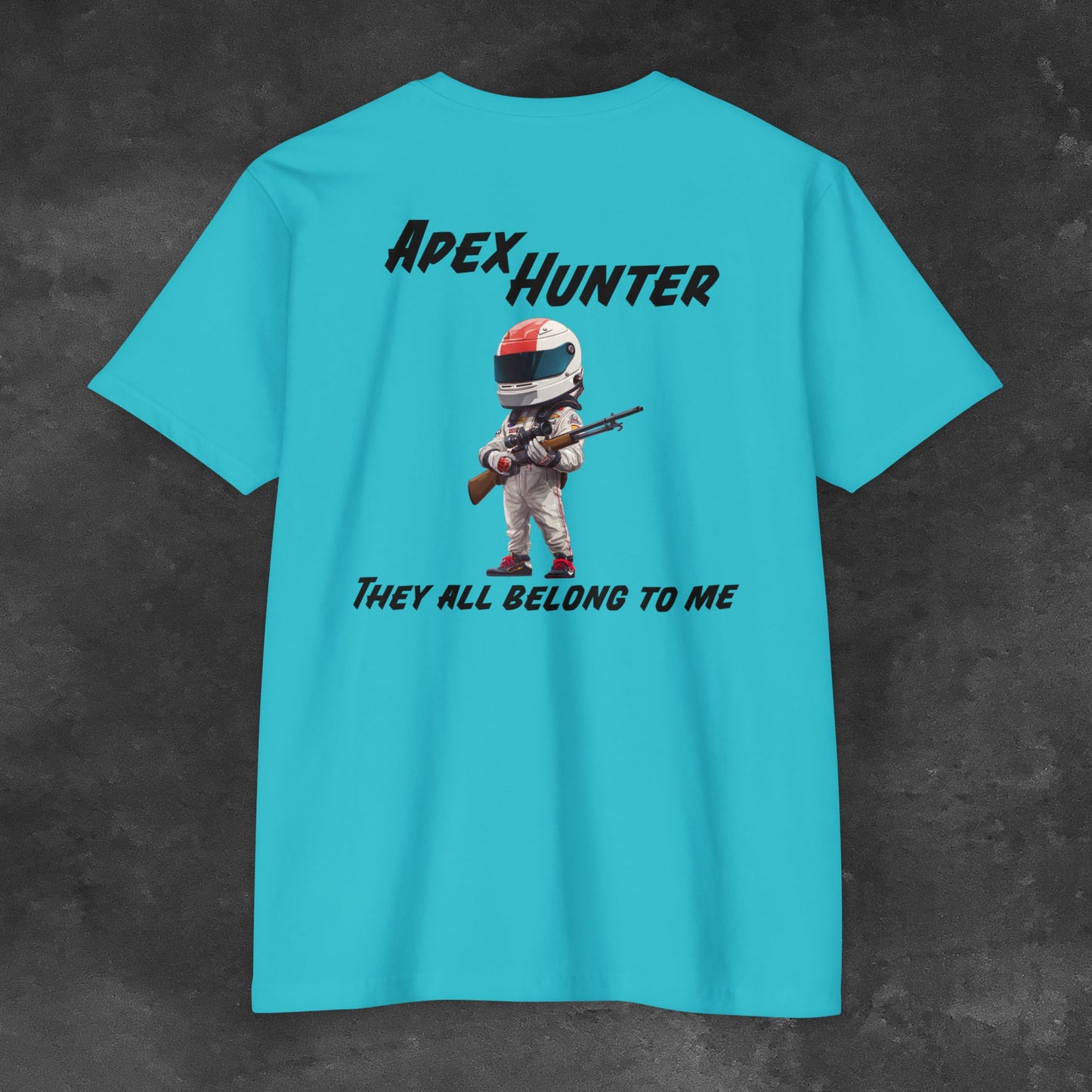 Apex Hunter  - Trackday Heroes Unisex T-Shirt, Funny Racing Tee, Gift for Car Enthusiasts, Track Day Apparel, Casual Comfortable Top