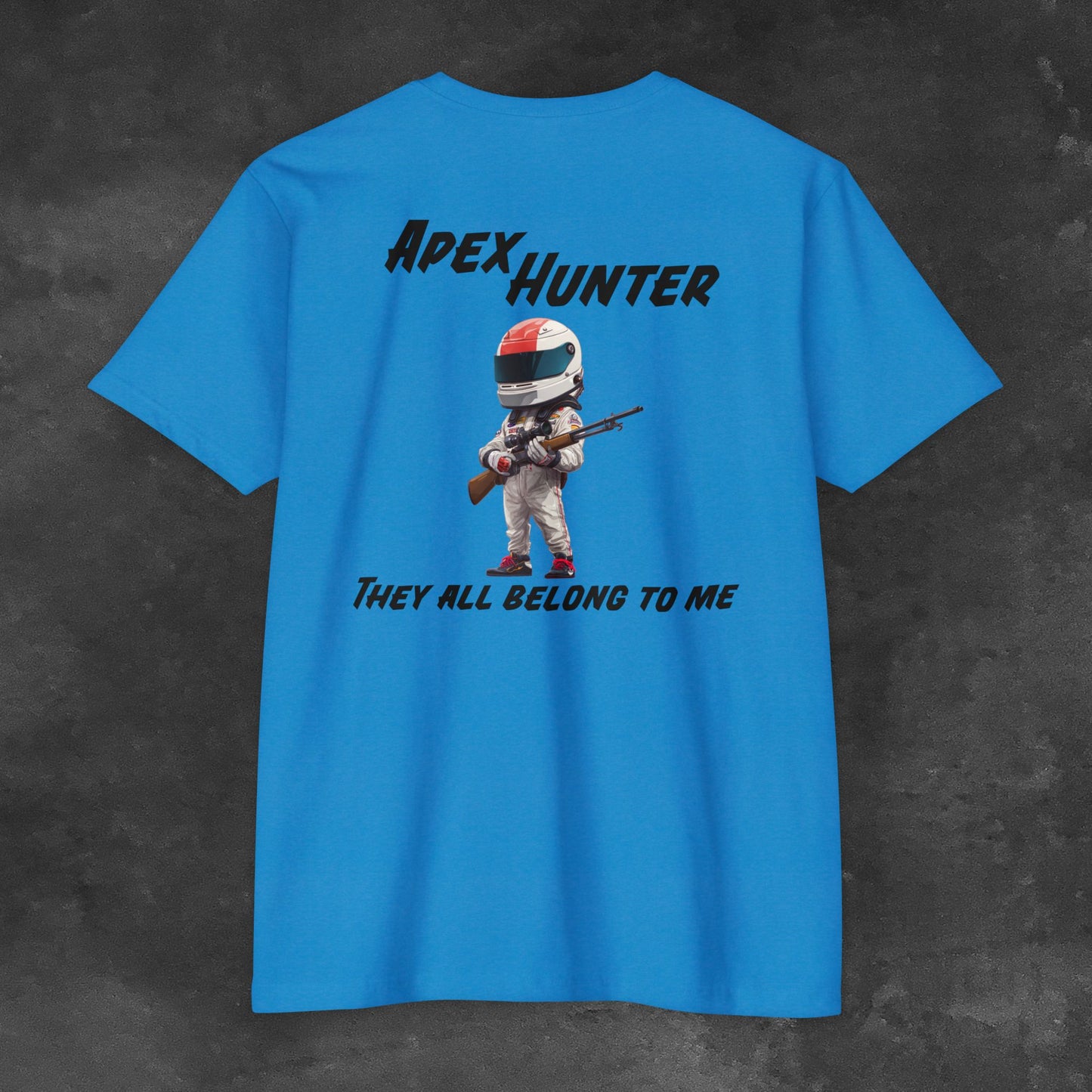 Apex Hunter  - Trackday Heroes Unisex T-Shirt, Funny Racing Tee, Gift for Car Enthusiasts, Track Day Apparel, Casual Comfortable Top