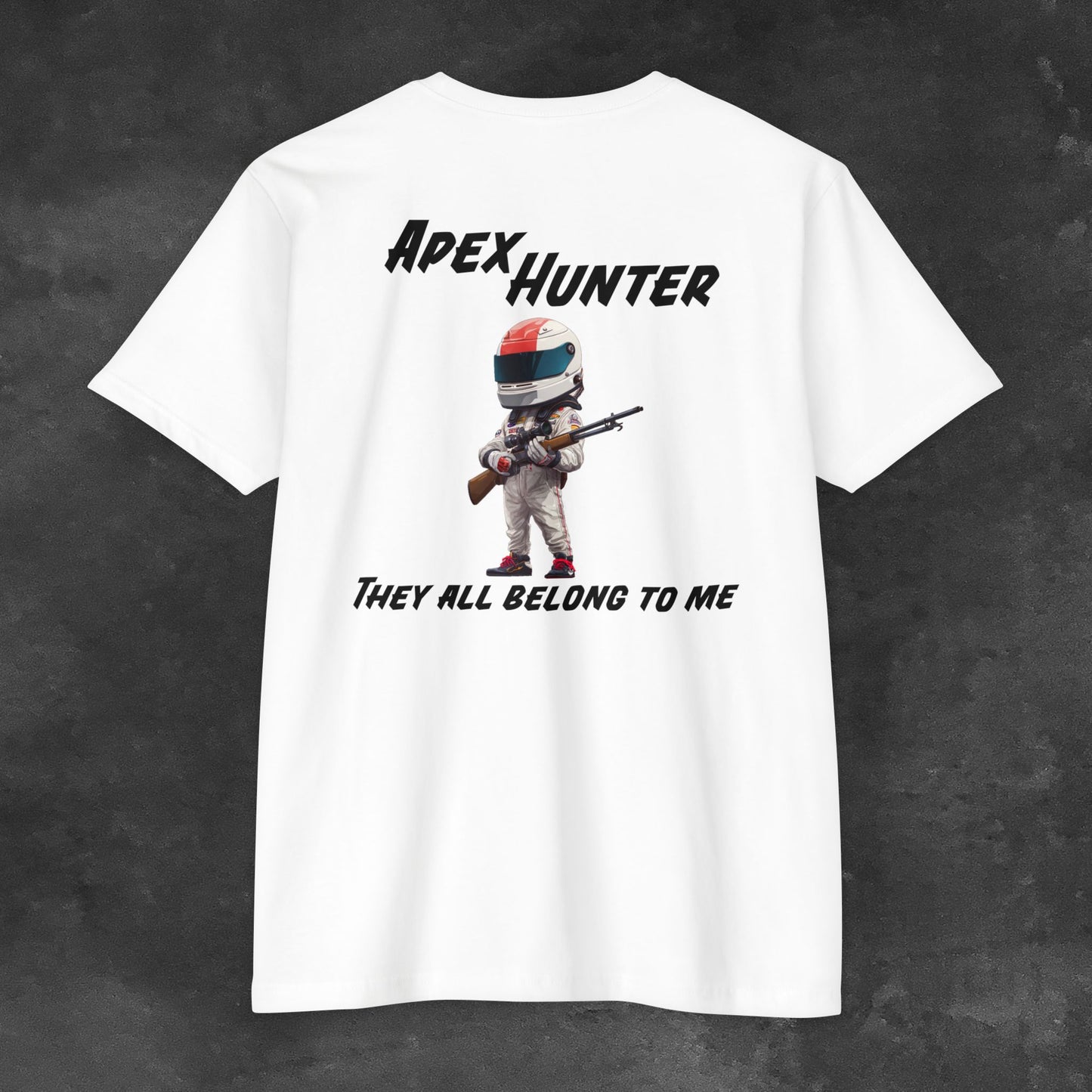 Apex Hunter  - Trackday Heroes Unisex T-Shirt, Funny Racing Tee, Gift for Car Enthusiasts, Track Day Apparel, Casual Comfortable Top